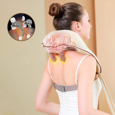 Heating Vibration Neck Massager - luvinly